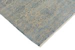 Designer Teppich - 152 x 103 cm - hellblau