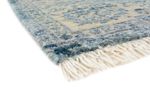 Tapis design - 152 x 103 cm - bleu clair