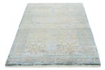 Tapis design - 152 x 103 cm - bleu clair