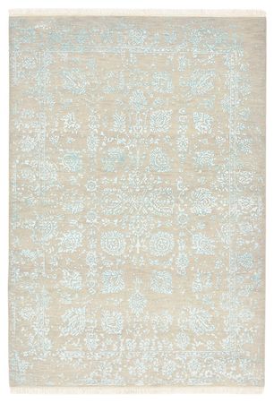 Tapis design - 177 x 124 cm - gris clair