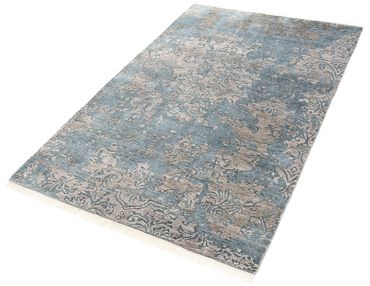 Tappeto di design - 177 x 121 cm - blu mare