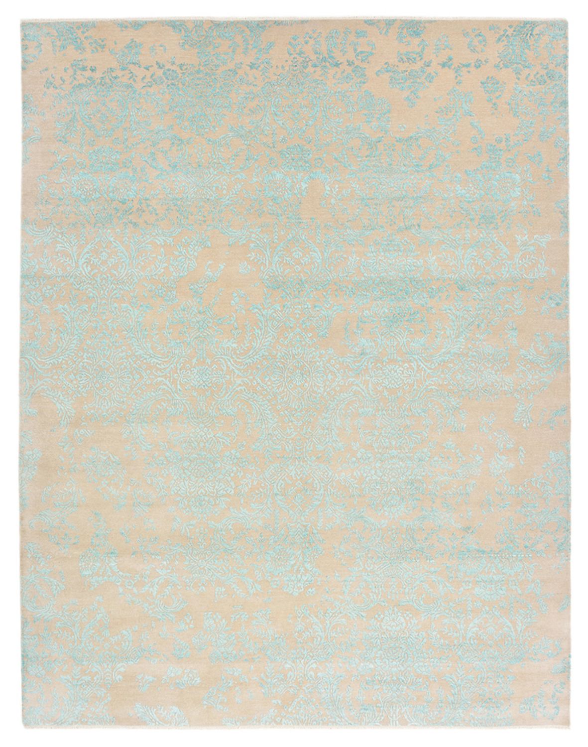 Designer teppe - 309 x 244 cm - aqua