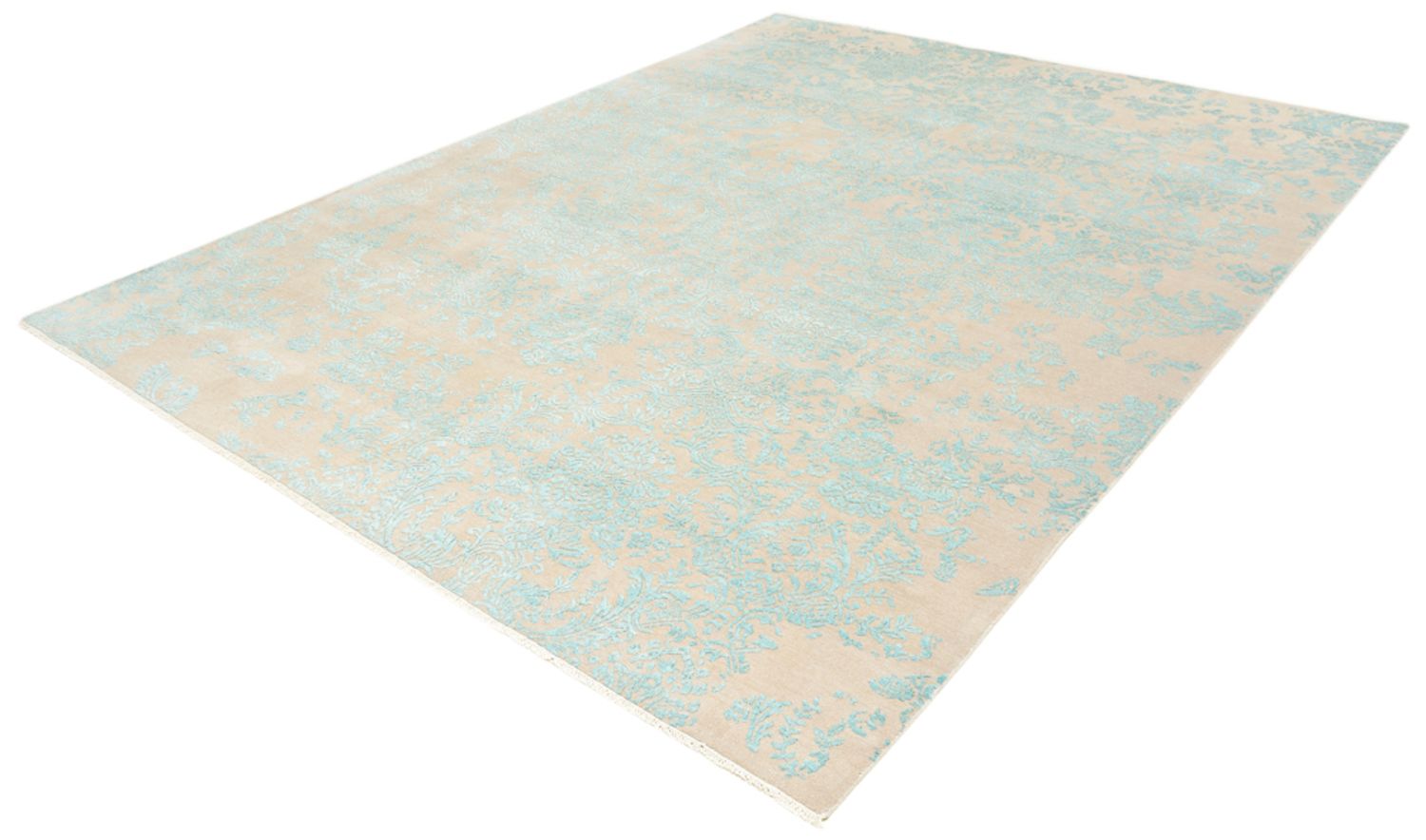 Tapis design - 309 x 244 cm - aqua