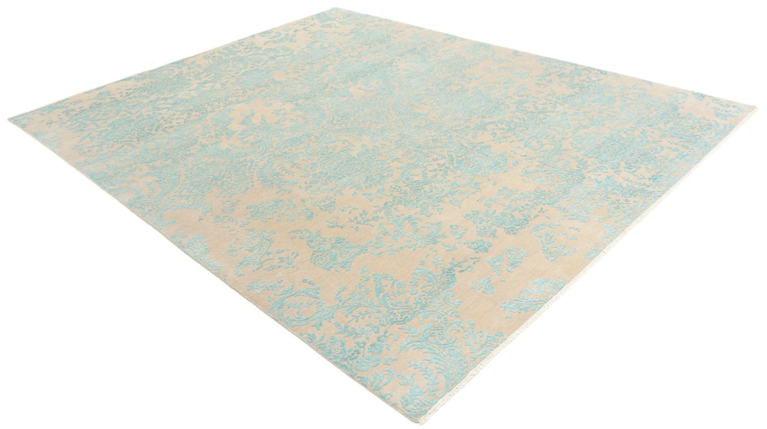 Tapis design - 309 x 244 cm - aqua