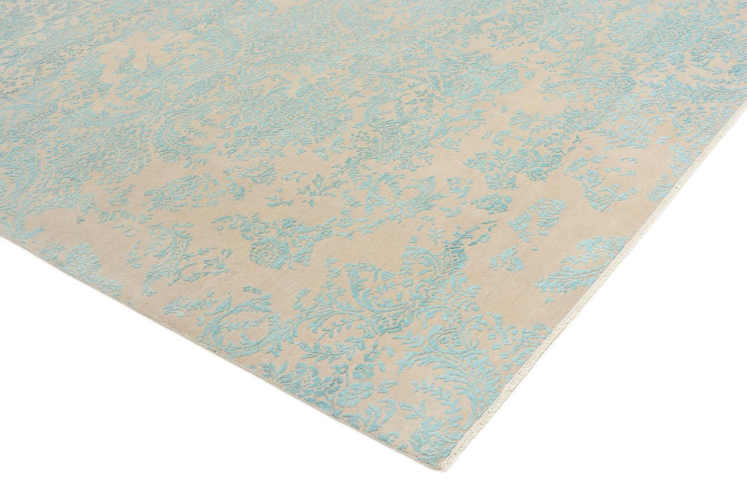 Tapis design - 309 x 244 cm - aqua