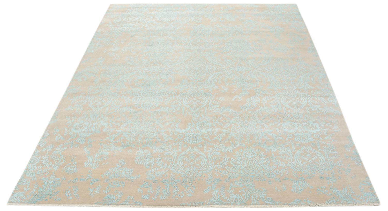 Designerski dywan - 309 x 244 cm - aqua