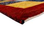 Tapete Gabbeh - Loribaft Indus - 162 x 91 cm - multicolorido