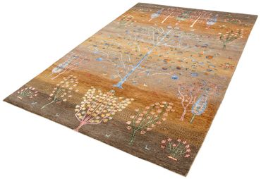 Alfombra Gabbeh - Loribaft Indus - 244 x 174 cm - multicolor