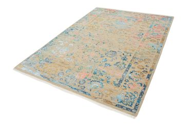 Tapis design - 234 x 175 cm - beige foncé