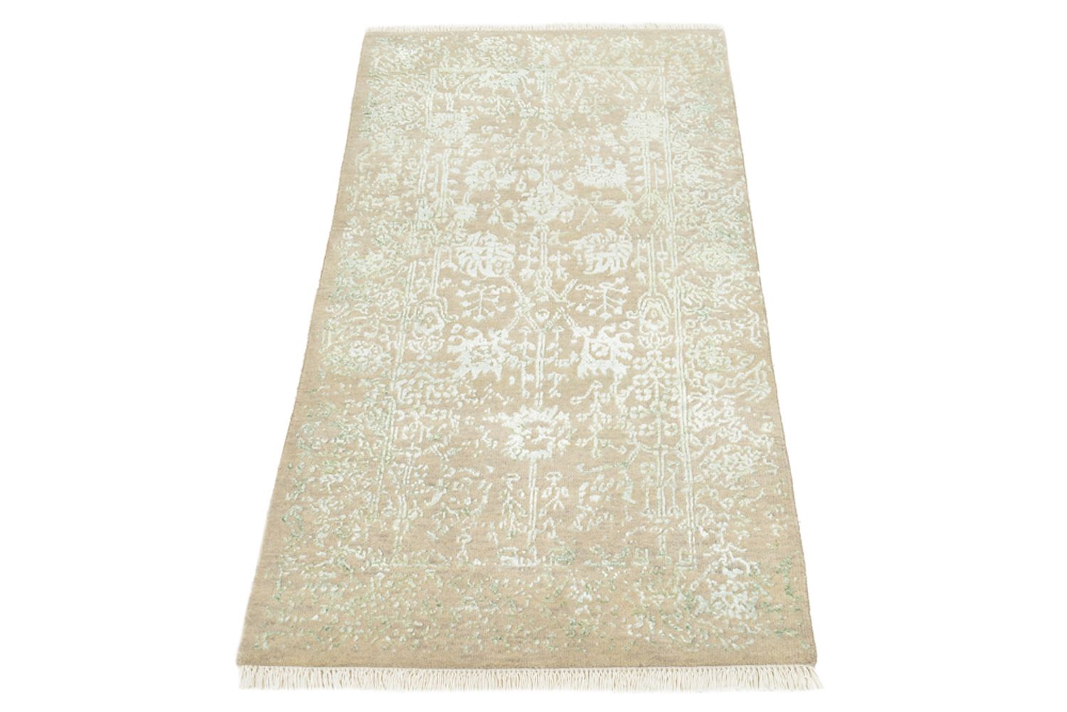 Designer teppe - 139 x 74 cm - sand