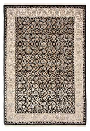 Orientalny dywan - Bijar - Indus - 204 x 141 cm - ciemny beż