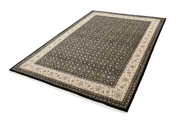 Alfombra oriental - Bidjar - Indus - 203 x 144 cm - beige oscuro