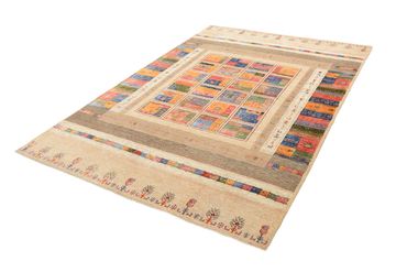 Tapete Gabbeh - Loribaft Indus - 244 x 171 cm - multicolorido