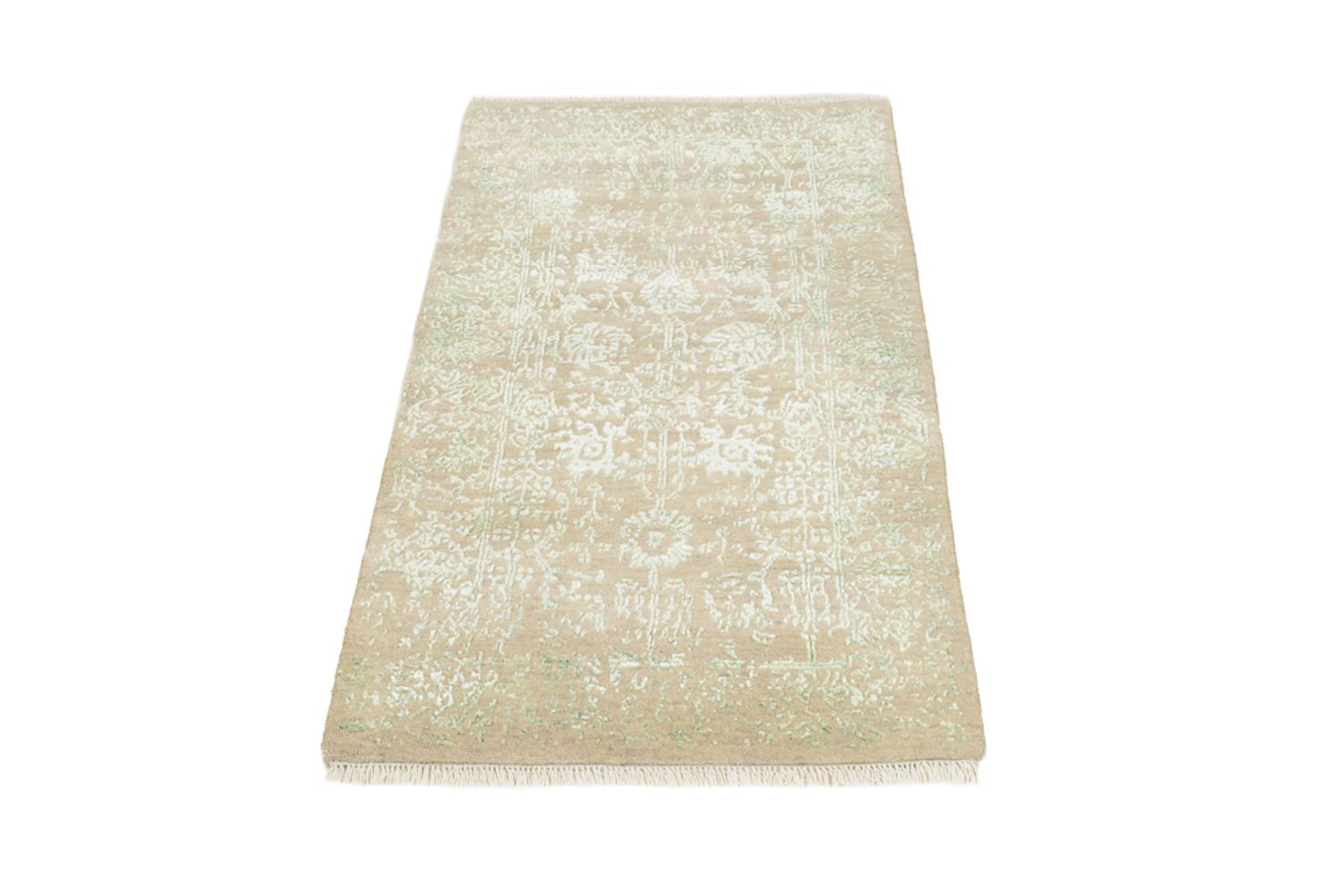 Tapis design - 136 x 72 cm - sable