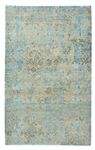 Designer Teppich - 150 x 95 cm - hellblau