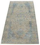 Tapis design - 138 x 74 cm - beige clair