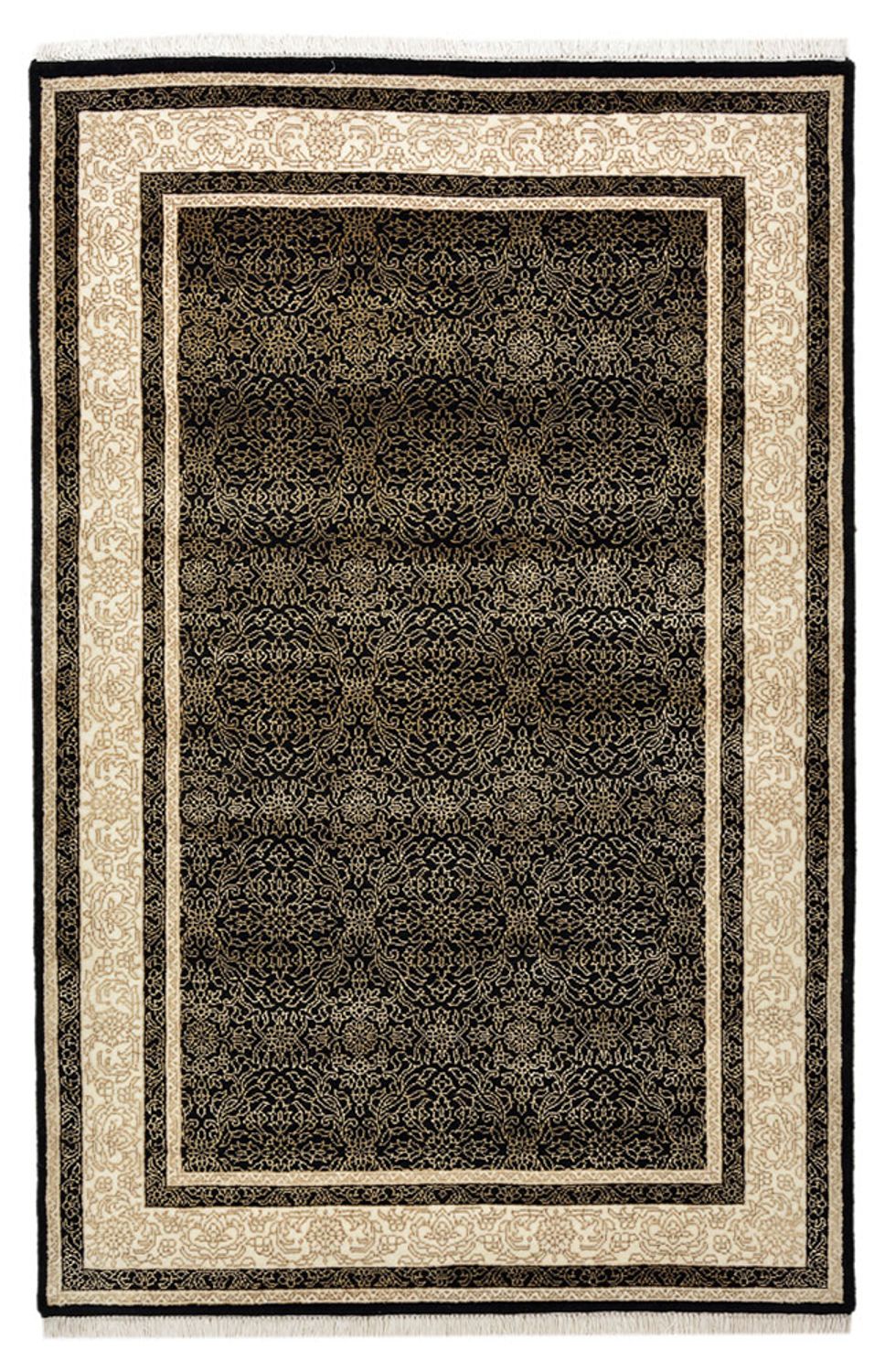 Designermatta - 153 x 101 cm - mörk beige