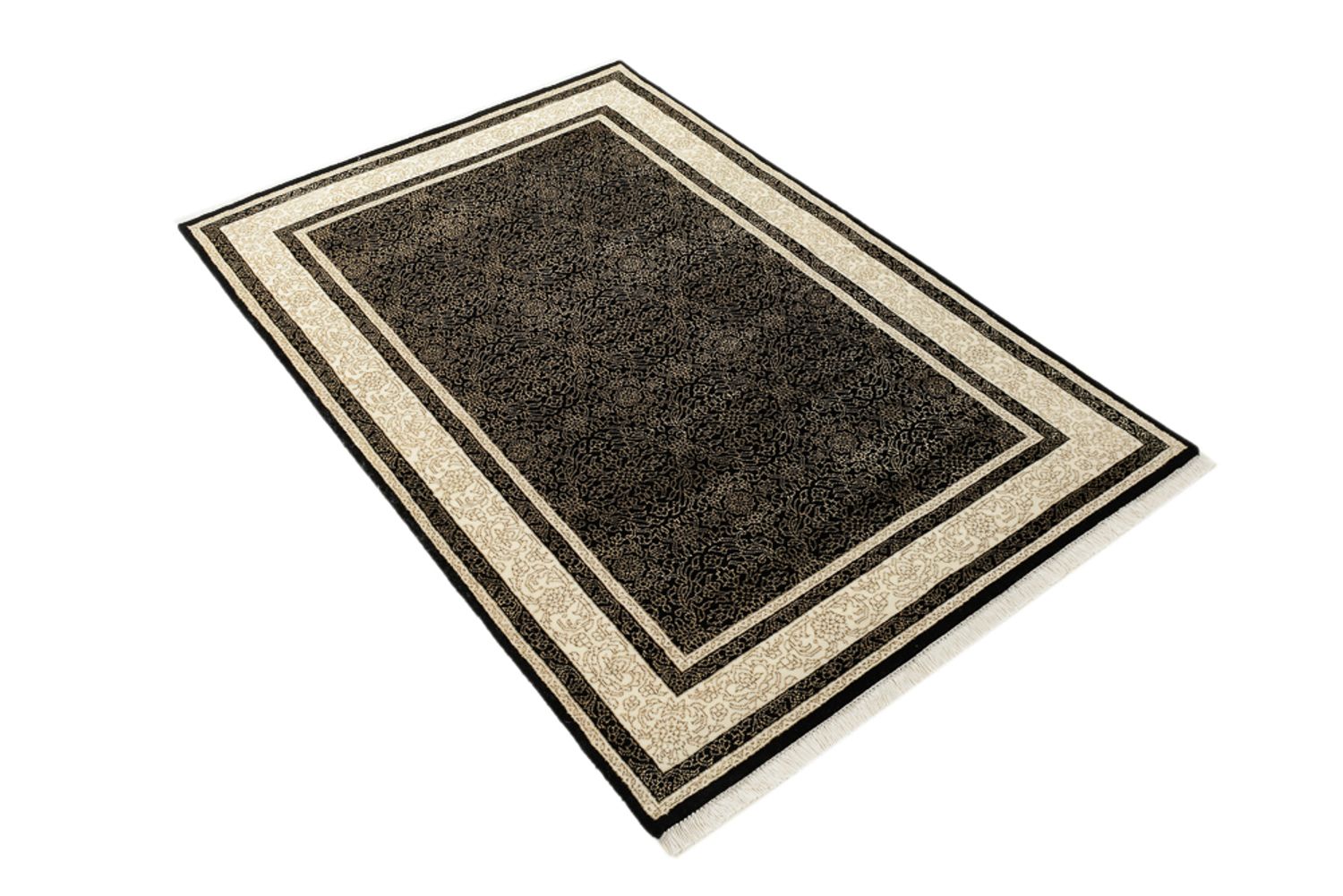 Alfombra de diseño - 153 x 101 cm - beige oscuro