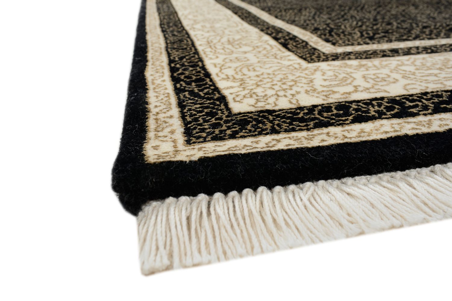 Tapis design - 153 x 101 cm - beige foncé