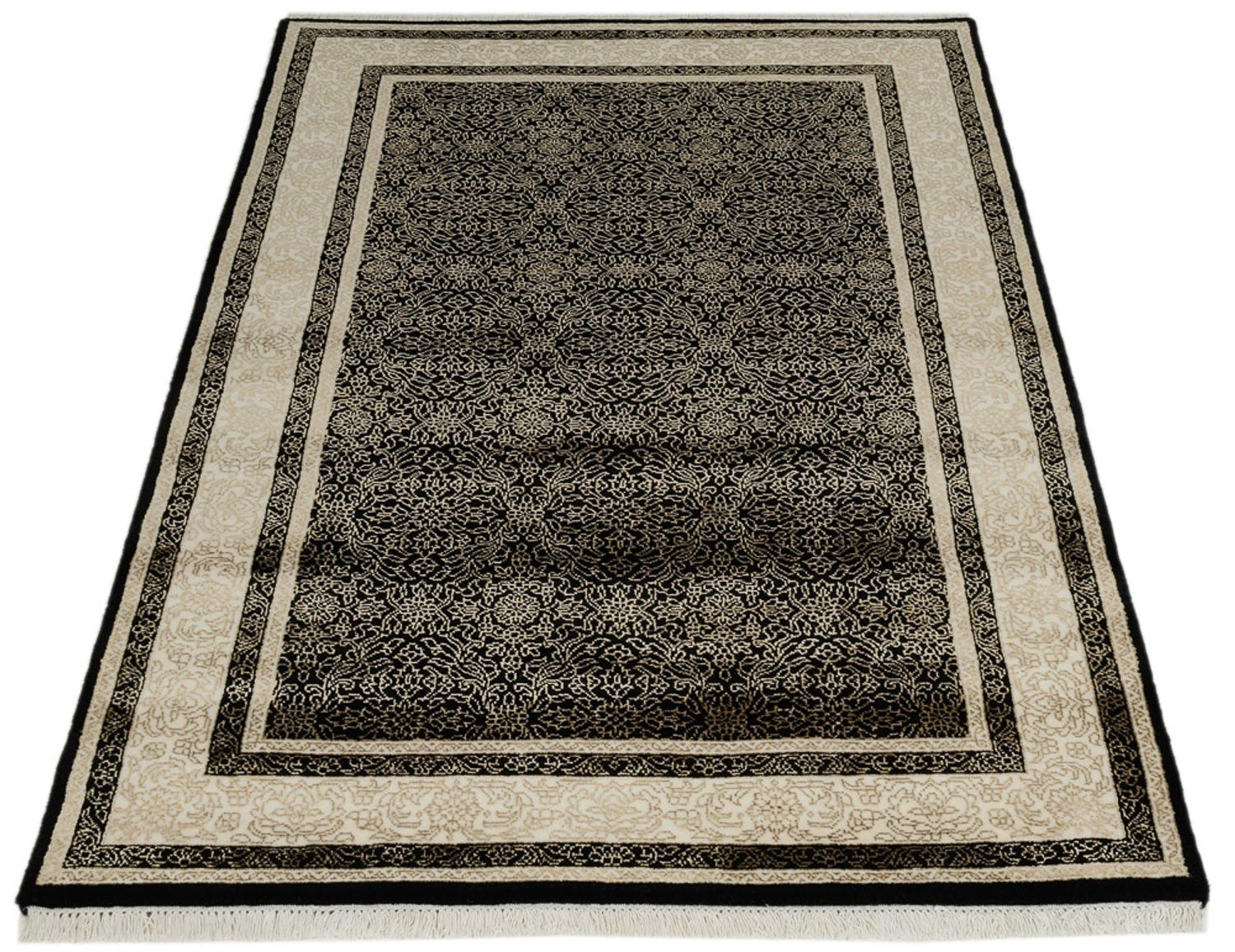 Designer tapijt - 153 x 101 cm - donker beige