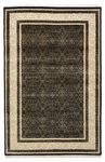 Designer Teppich - 153 x 101 cm - dunkelbeige