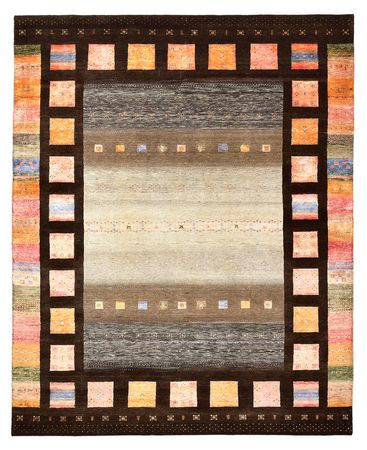 Tapis Gabbeh - Loribaft Indus - 307 x 250 cm - multicolore