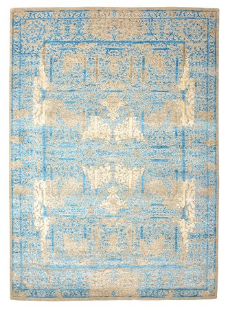 Tappeto di design - 243 x 174 cm - blu chiaro