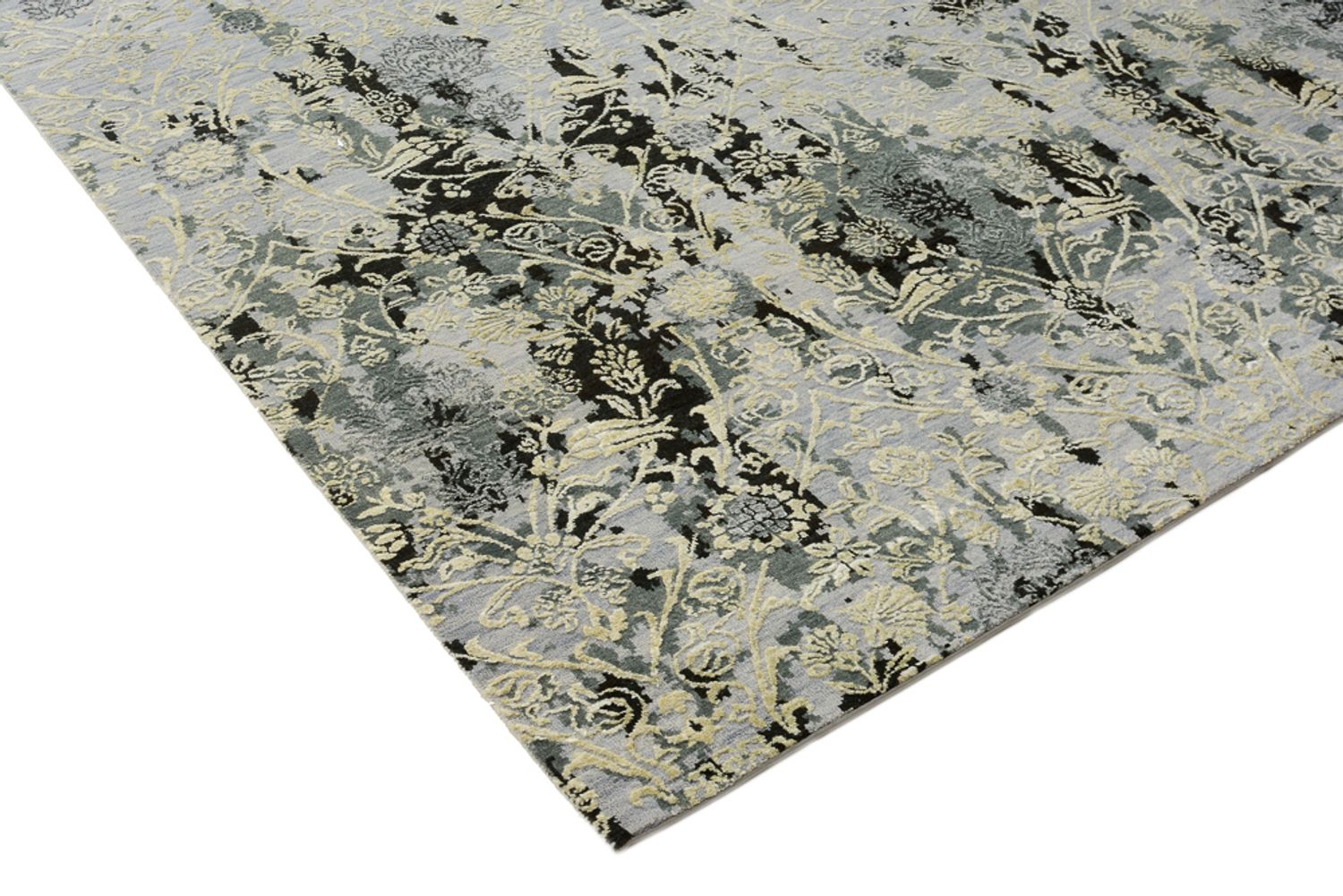 Tapis design - 245 x 173 cm - gris clair