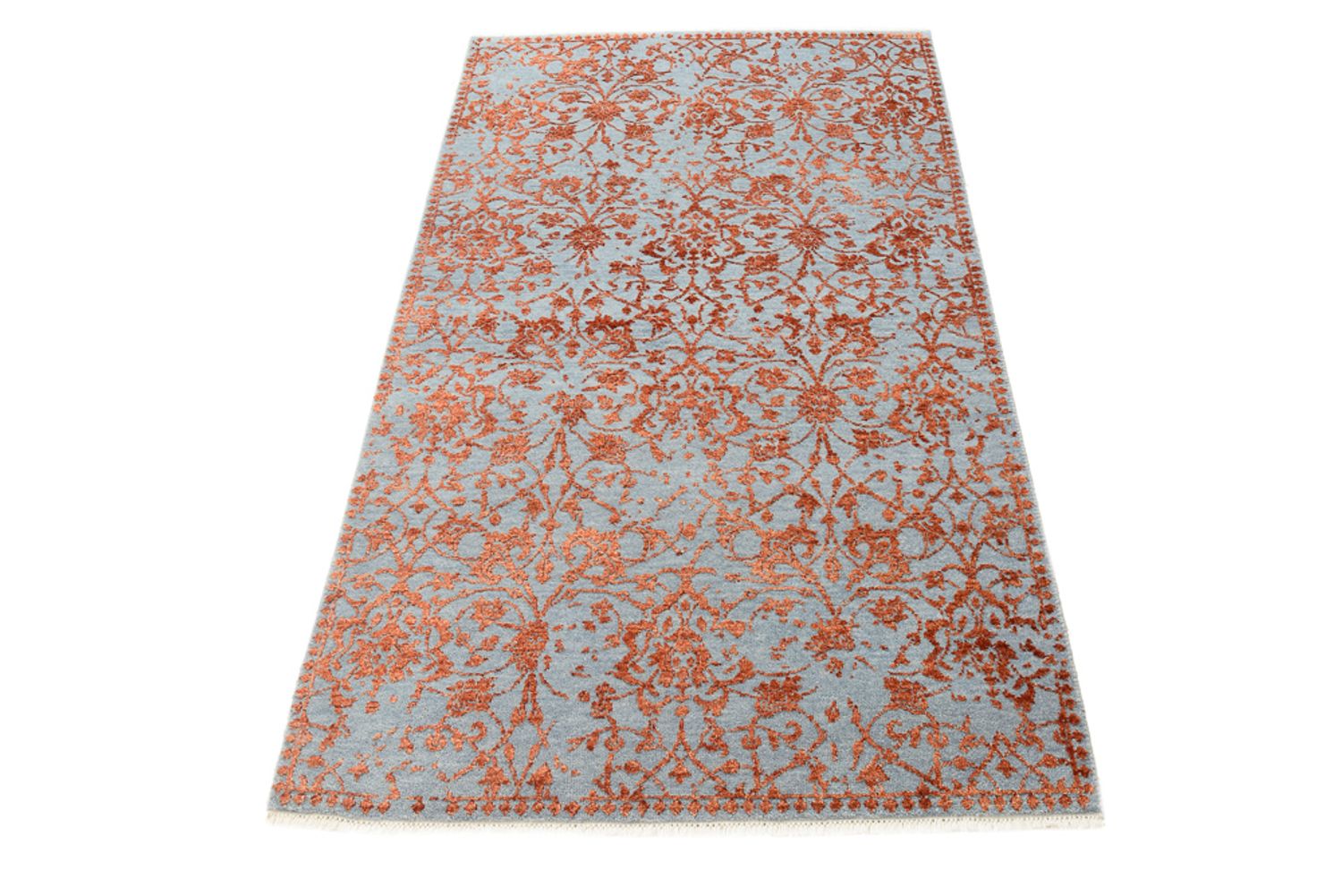 Designer Teppich - 160 x 91 cm - orange