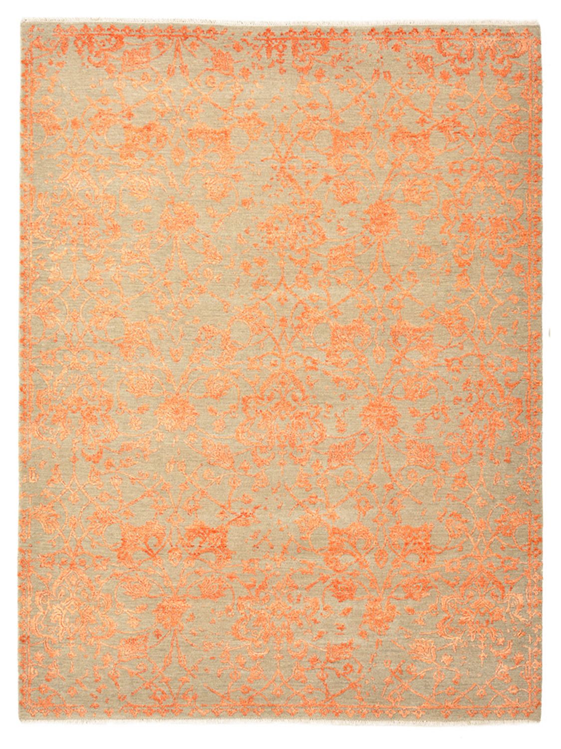 Designer teppe - 207 x 158 cm - oransje