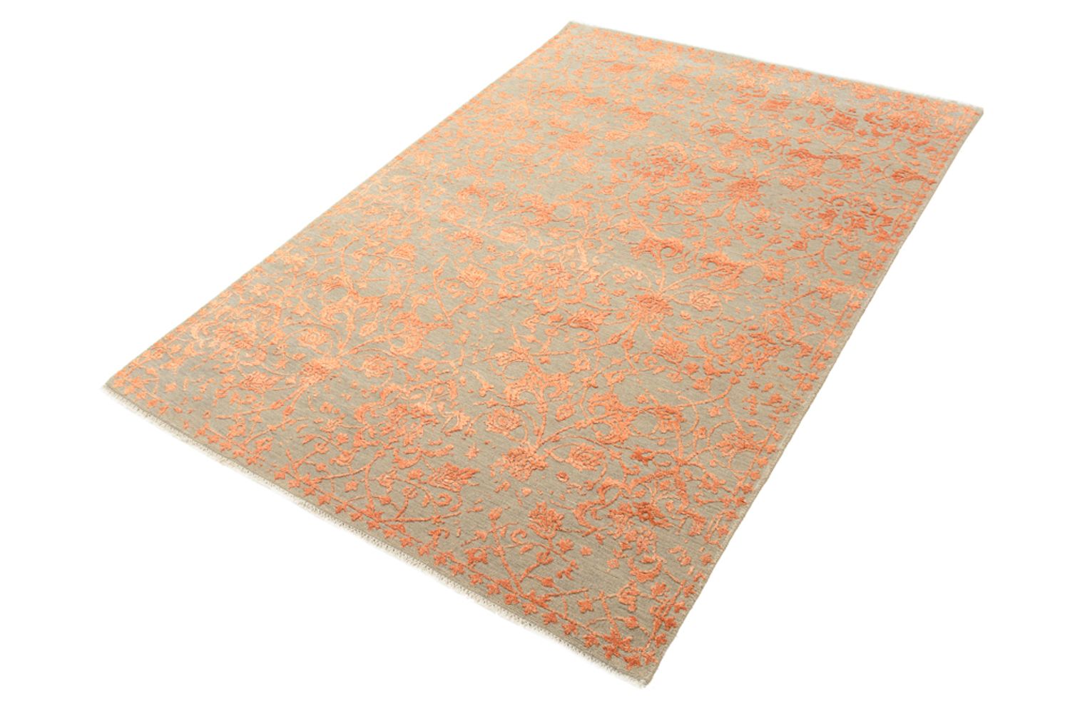 Tapis design - 207 x 158 cm - orange