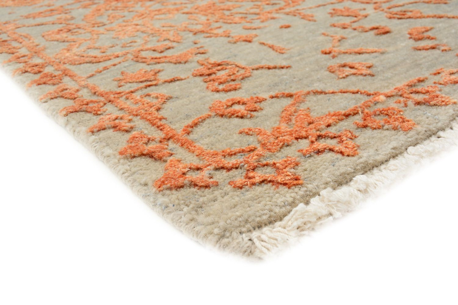 Designer Rug - 207 x 158 cm - orange