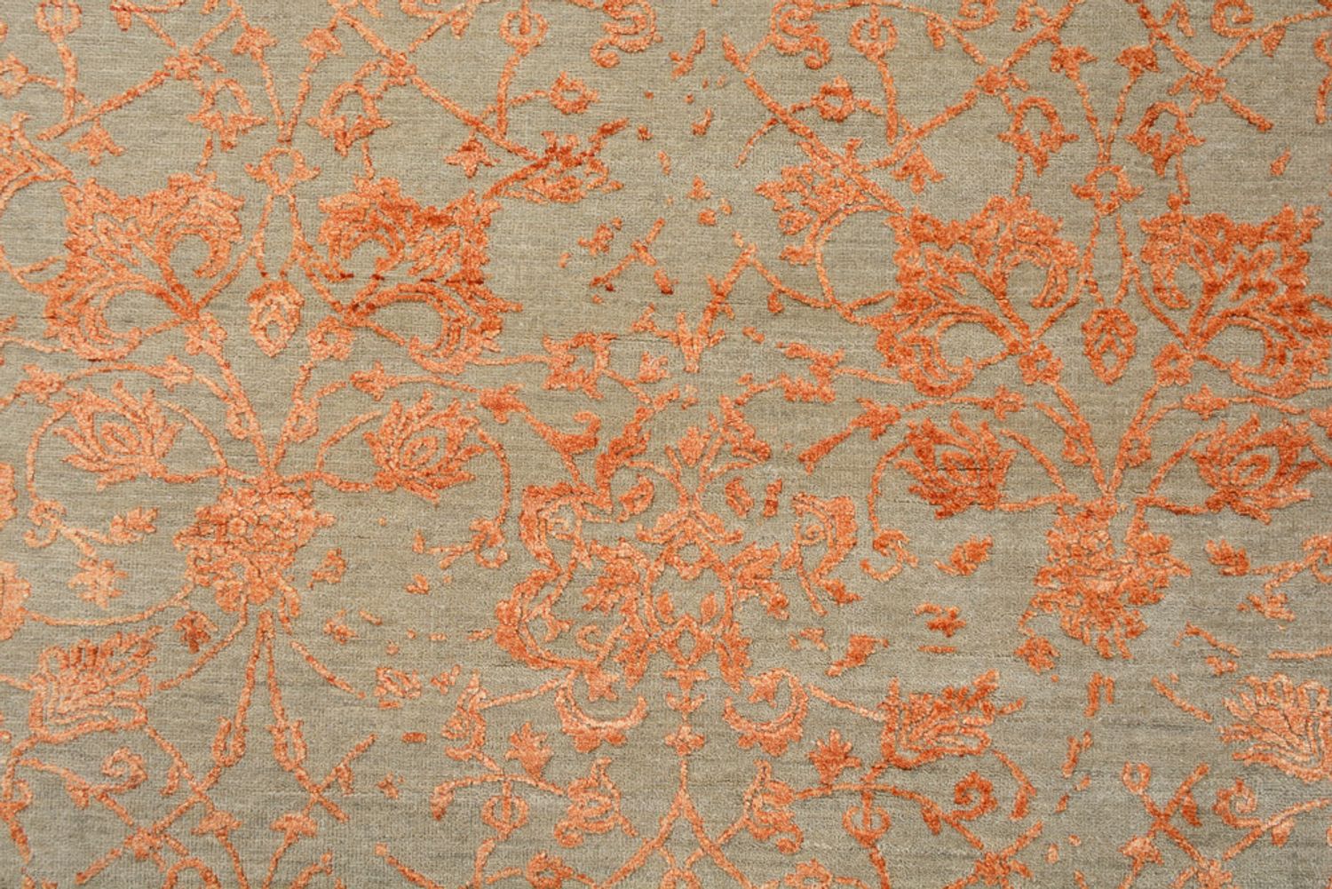 Alfombra de diseño - 207 x 158 cm - naranja