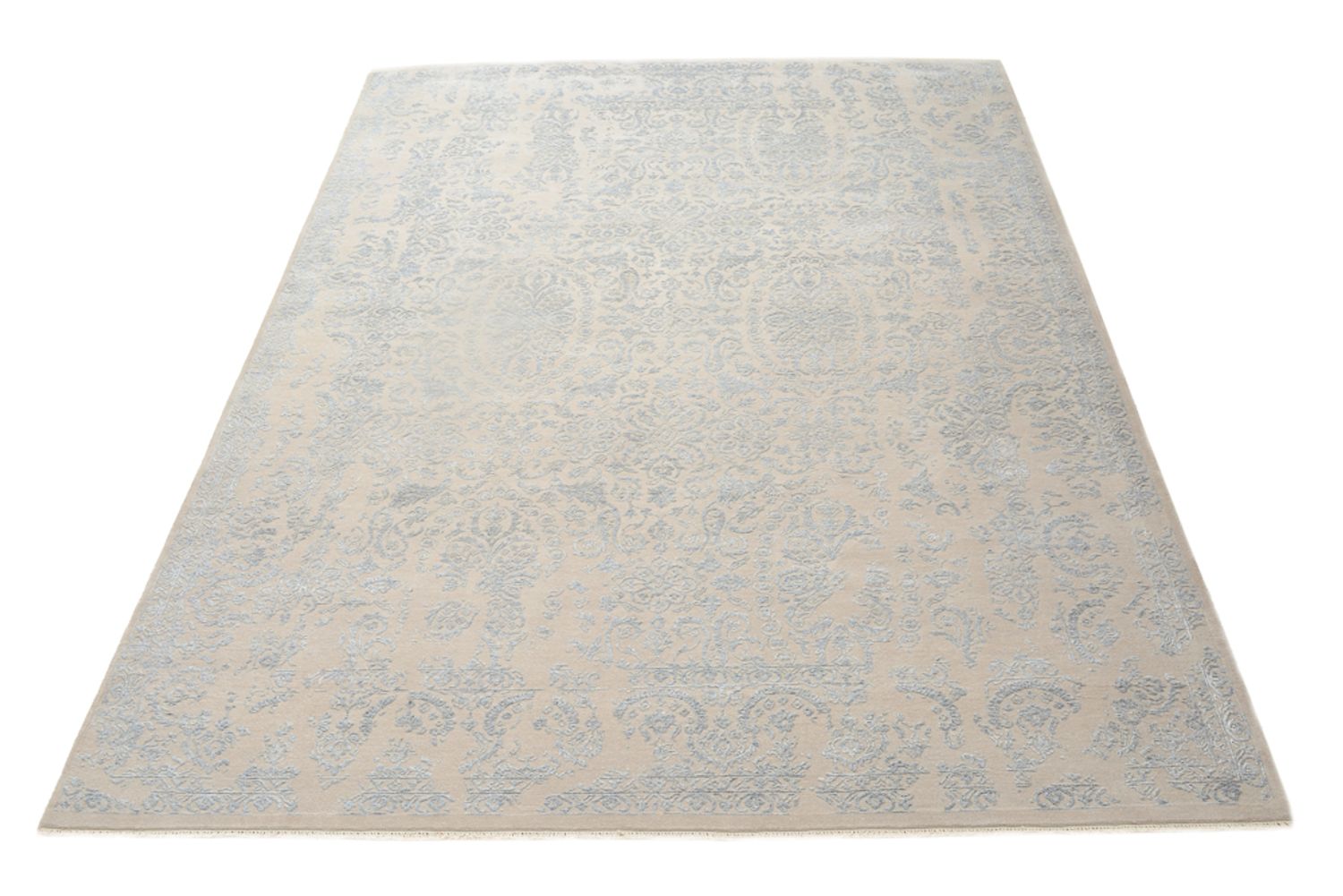 Tapis design - 334 x 243 cm - gris clair