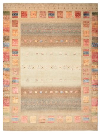 Tapete Gabbeh - Loribaft Indus - 400 x 301 cm - multicolorido