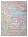 Tapis design - 369 x 274 cm - bleu clair