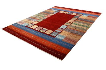 Tapete Gabbeh - Loribaft Indus - 305 x 243 cm - vermelho