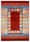 Gabbeh Rug - Loribaft Indus - 302 x 206 cm - red