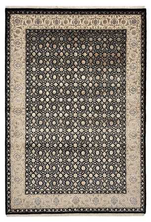 Orientalny dywan - Bijar - Indus - 202 x 139 cm - ciemny beż