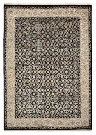 Orientalny dywan - Bijar - Indus - 200 x 142 cm - ciemny beż