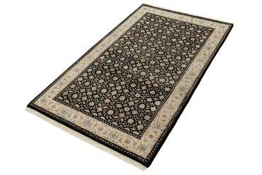 Tapete oriental - Bijar - Indus - 157 x 95 cm - bege escuro