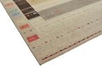 Alfombra Gabbeh - Loribaft Indus - 300 x 253 cm - beige claro