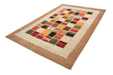 Alfombra Gabbeh - Loribaft Indus - 295 x 197 cm - multicolor