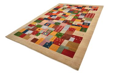 Gabbeh teppe - Loribaft Indus - 347 x 246 cm - flerfarget