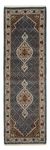 Tapis de couloir Tapis oriental - Tabriz - 244 x 75 cm - bleu foncé