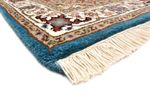 Tapis de couloir Tapis oriental - Tabriz - 244 x 75 cm - bleu foncé