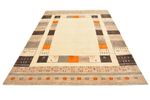 Gabbeh Tapijt - Loribaft Indus - 281 x 203 cm - licht beige