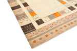 Gabbeh Rug - Loribaft Indus - 281 x 203 cm - light beige