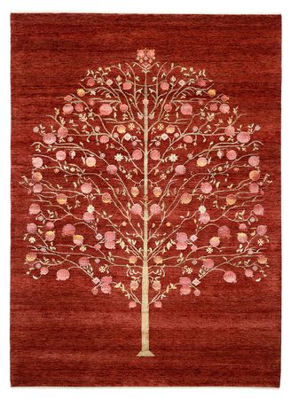 Gabbeh Tapijt - Loribaft Indus - 243 x 176 cm - rood