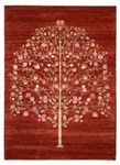 Tapete Gabbeh - Loribaft Indus - 243 x 176 cm - vermelho